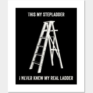 This Is My Step Ladder Posters and Art